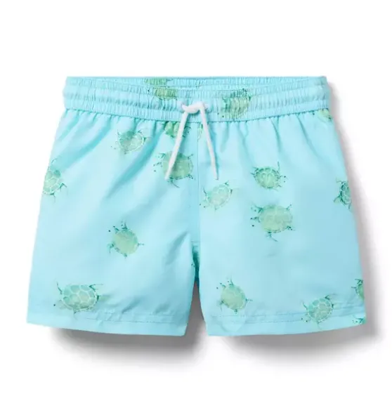 Recycled Turtle Swim Trunk
