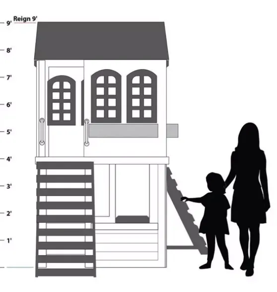 Reign Two Story Playhouse