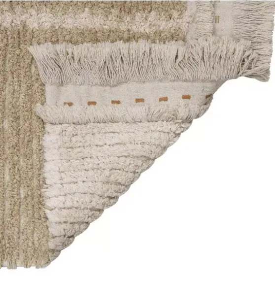 Reversible Washable Runner Rug Duetto Sage