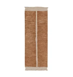Reversible Washable Runner Rug Duetto Toffee