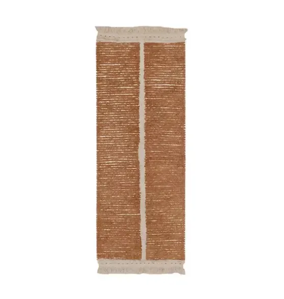 Reversible Washable Runner Rug Duetto Toffee