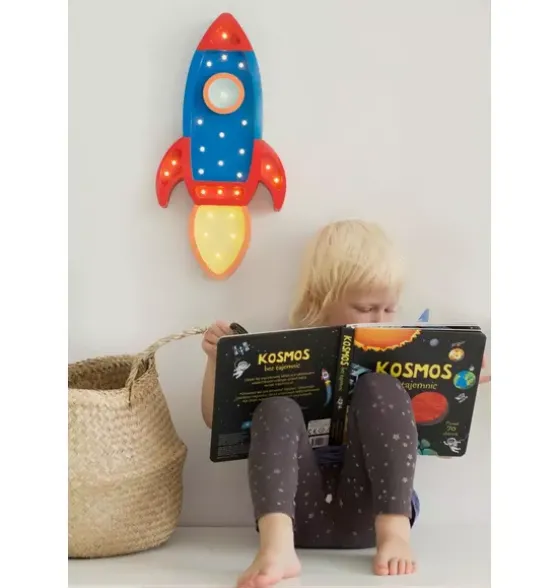 Rocket Ship Lamp