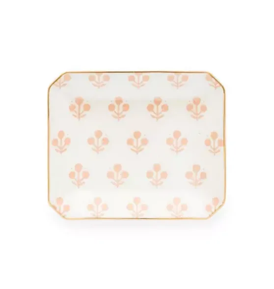 Rose Floral Trinket Tray