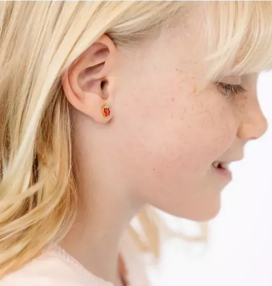 Rose Stud Earrings