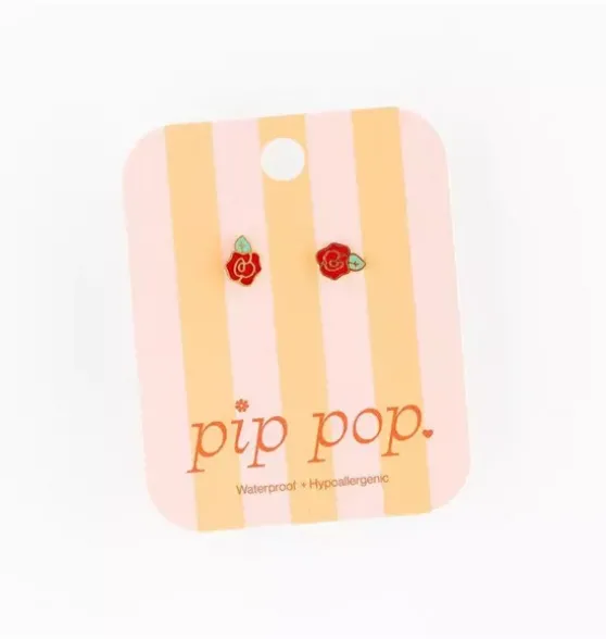 Rose Stud Earrings