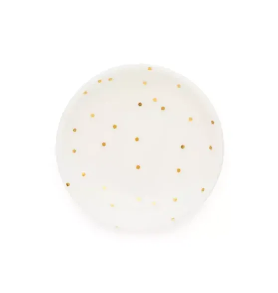 Round Scatter Dot Trinket Tray