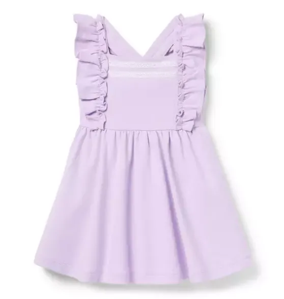 Ruffle Ponte Dress