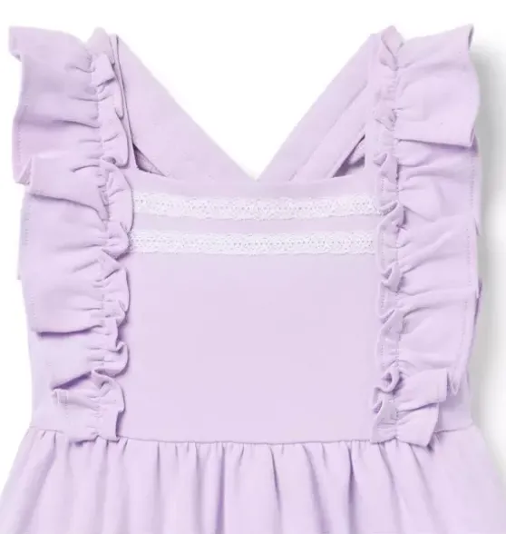 Ruffle Ponte Dress