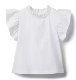 Ruffle Sleeve Top