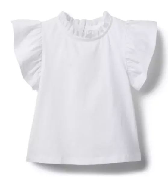 Ruffle Sleeve Top