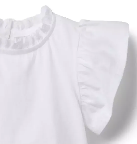 Ruffle Sleeve Top