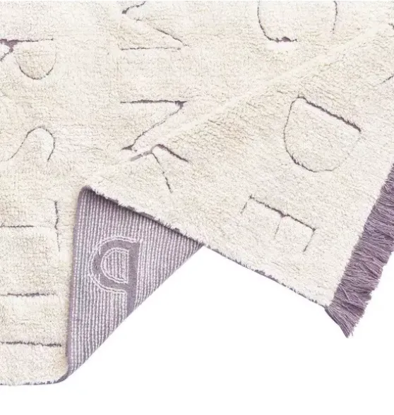 RugCycled Washable Rug ABC