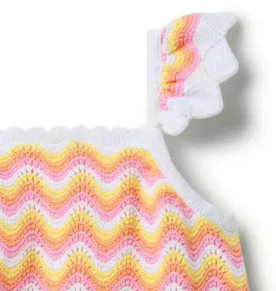 Serena Williams x Janie and Jack Crochet Court Top