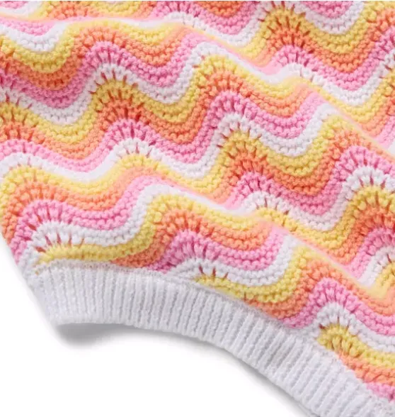 Serena Williams x Janie and Jack Crochet Court Baby Romper