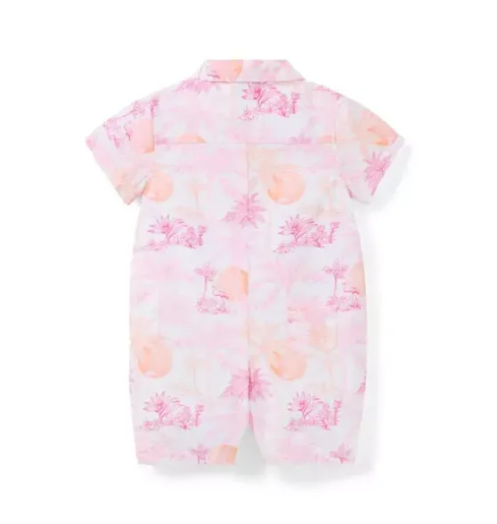 Serena Williams x Janie and Jack Toile Tour Baby Romper