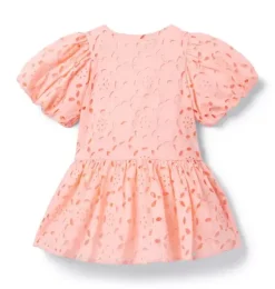Serena Williams x Janie and Jack Peach Point Matching Dress