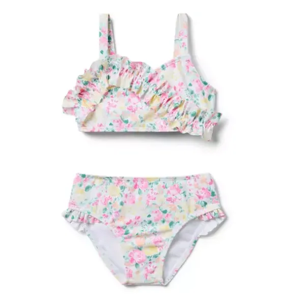 Serena Williams x Janie and Jack Floral Flair Recycled Swimsuit