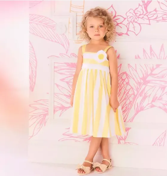 Serena Williams x Janie and Jack Stripe Spin Dress