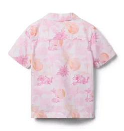 Serena Williams x Janie and Jack Toile Tour Cabana Shirt