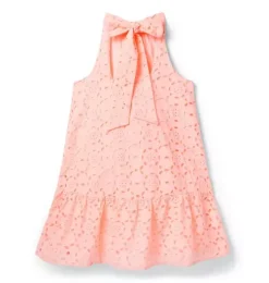 Serena Williams x Janie and Jack Women&rsquo;s Peach Point Matching Dress
