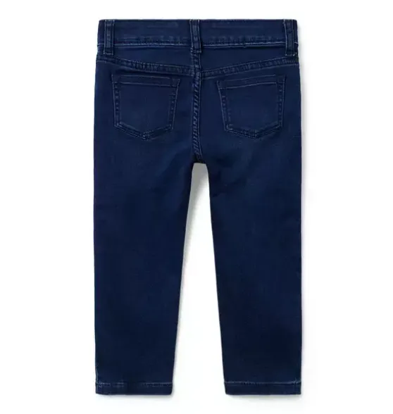 Skinny Jean In Night Sky Wash