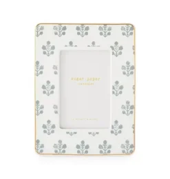 Slate Floral Frame