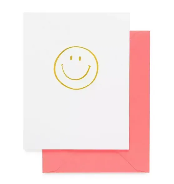 Smiley Face Greeting Card