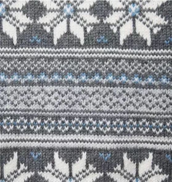Snowflake Fair Isle Sweater
