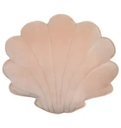 Soft Velvet &ldquo;Latte&rdquo; Shell Pillow