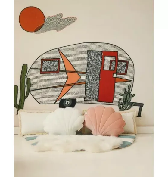 Soft Velvet "Apricot" Shell Pillow