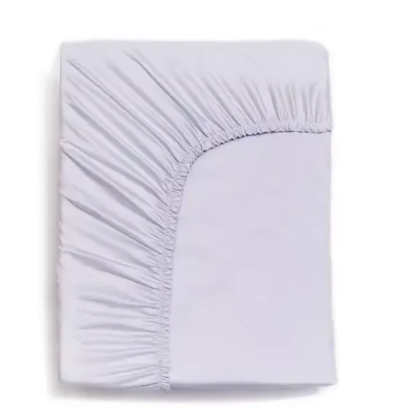 Solid Fitted Twin Sheet - Blue
