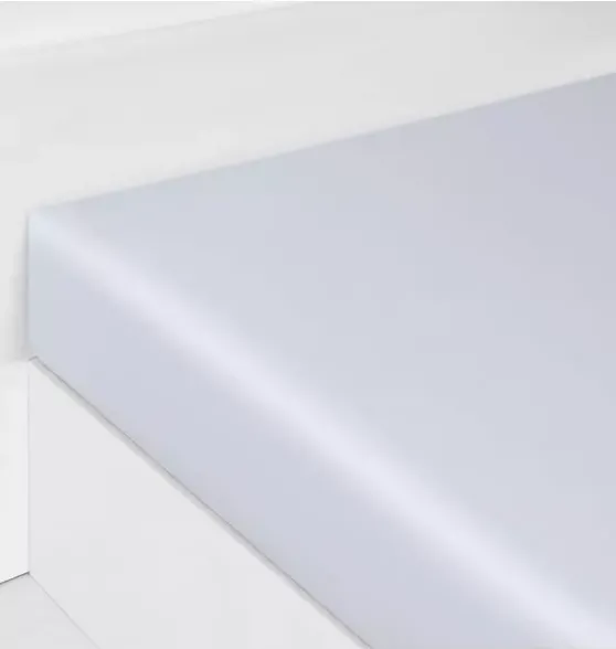 Solid Fitted Twin Sheet - Blue