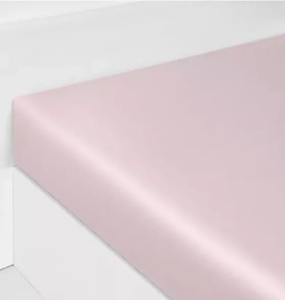 Solid Fitted Twin Sheet - Rose