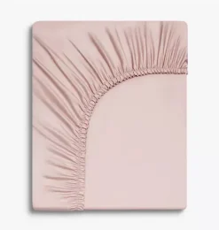 Solid Fitted Twin Sheet - Pink