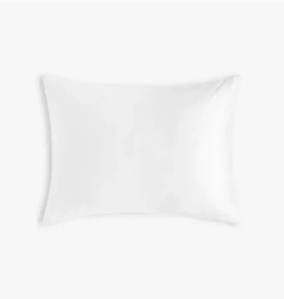 Solid Standard Pillowcase - White
