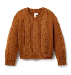 Sparkle Cable Knit Sweater