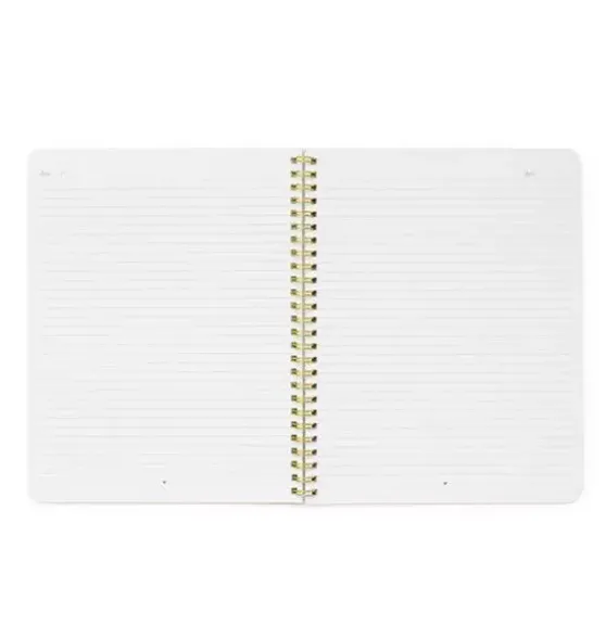 Spiral Notebook, Office Green