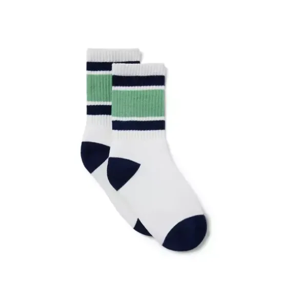 Striped Crew Sock