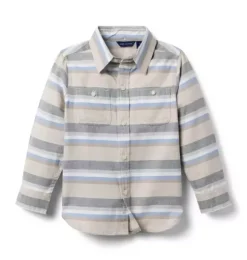 Striped Flannel Shirt