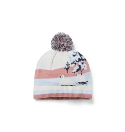 Swan Pom Beanie