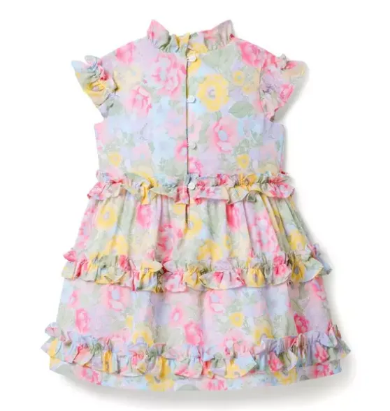 The All Abloom Chiffon Dress