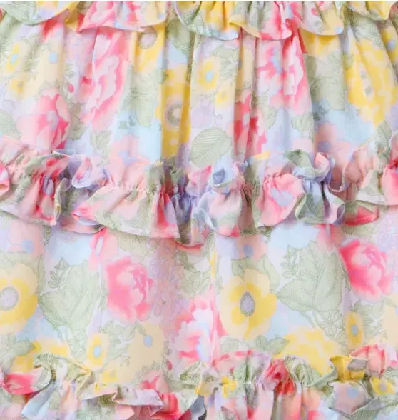 The All Abloom Chiffon Dress