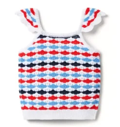 The Americana Crochet Top