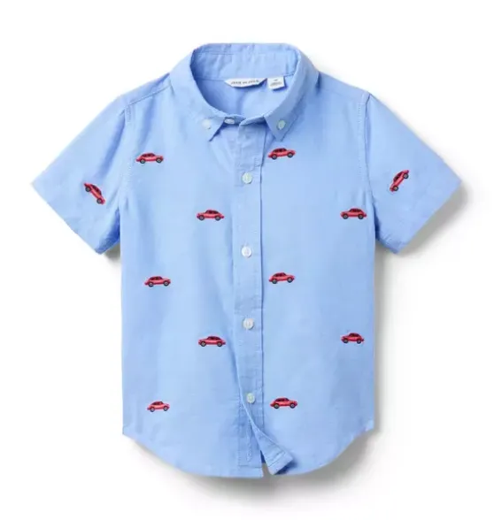 The Embroidered Oxford Shirt