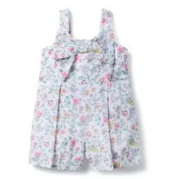 The Floral Bow Romper