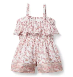 The Floral Fresco Romper
