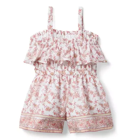 The Floral Fresco Romper