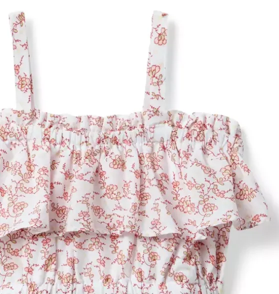 The Floral Fresco Romper