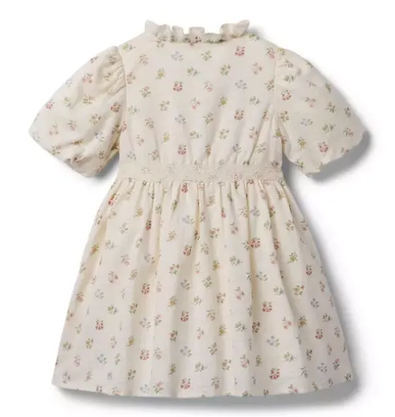 The Flower Pintuck Dress