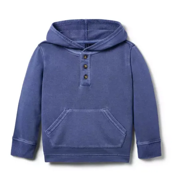 The Henley Hooded Sweatshirt